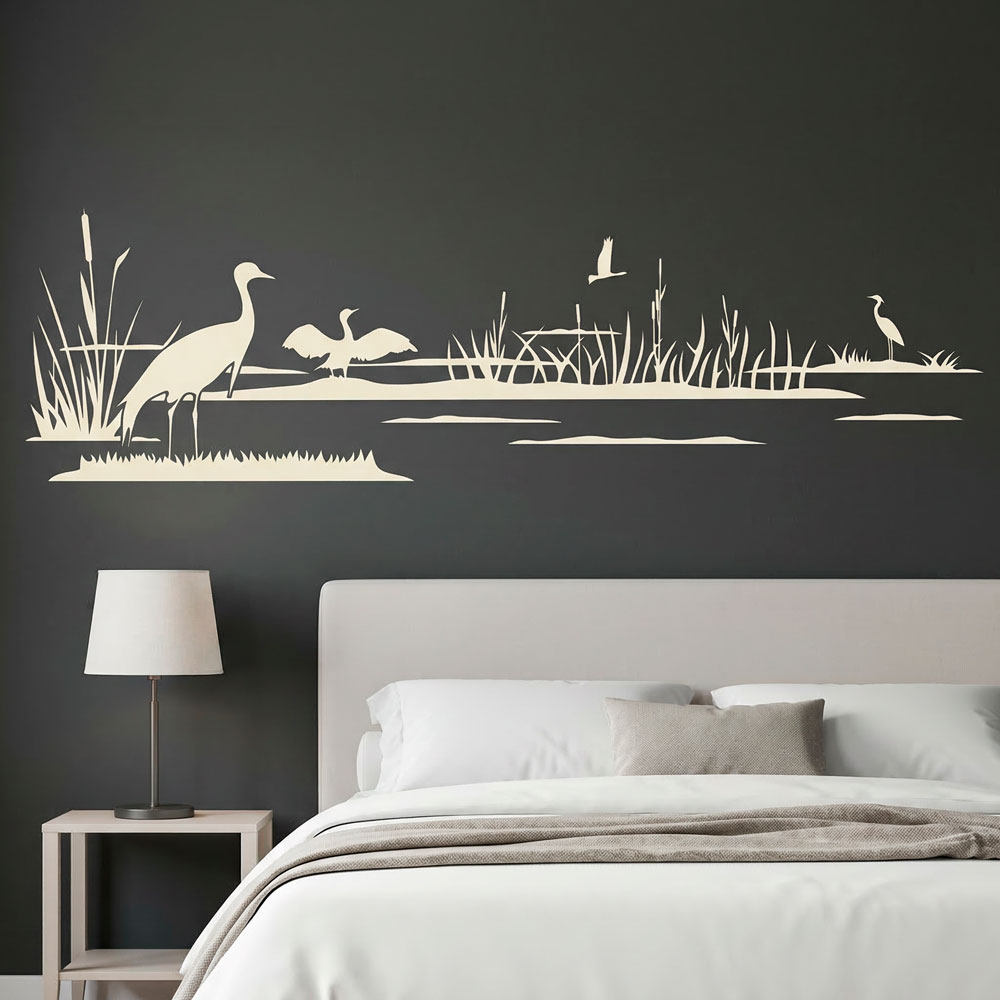 Vinilos Decorativos: Patos en el lago