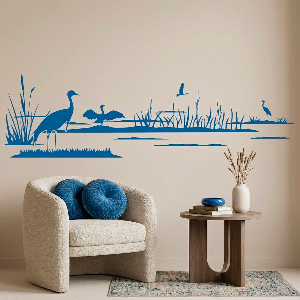 Vinilos Decorativos: Patos en el lago