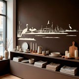 Vinilos Decorativos: Patos en el lago 7