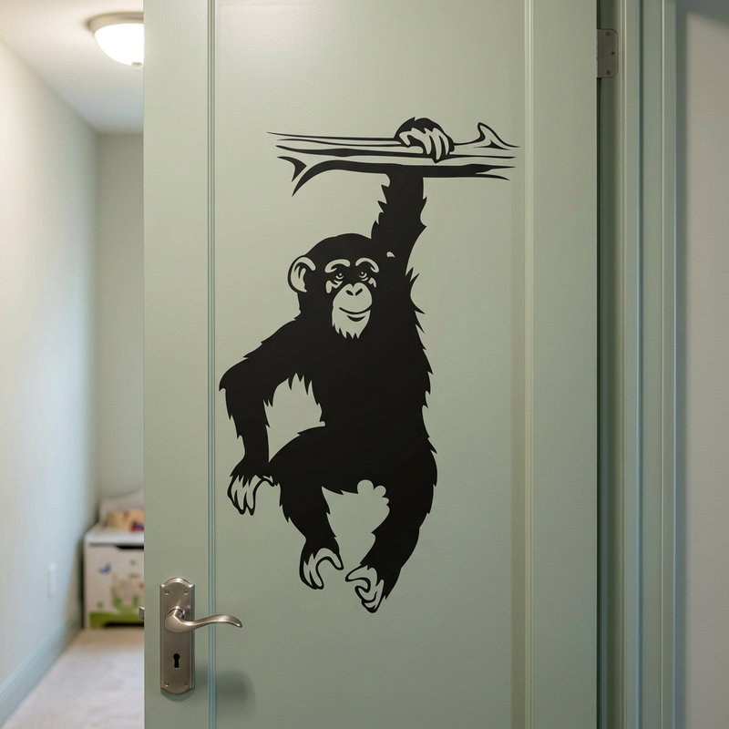 Vinilos Decorativos: Chimpance en Rama