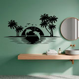 Vinilos Decorativos: Skyline Delfines 5