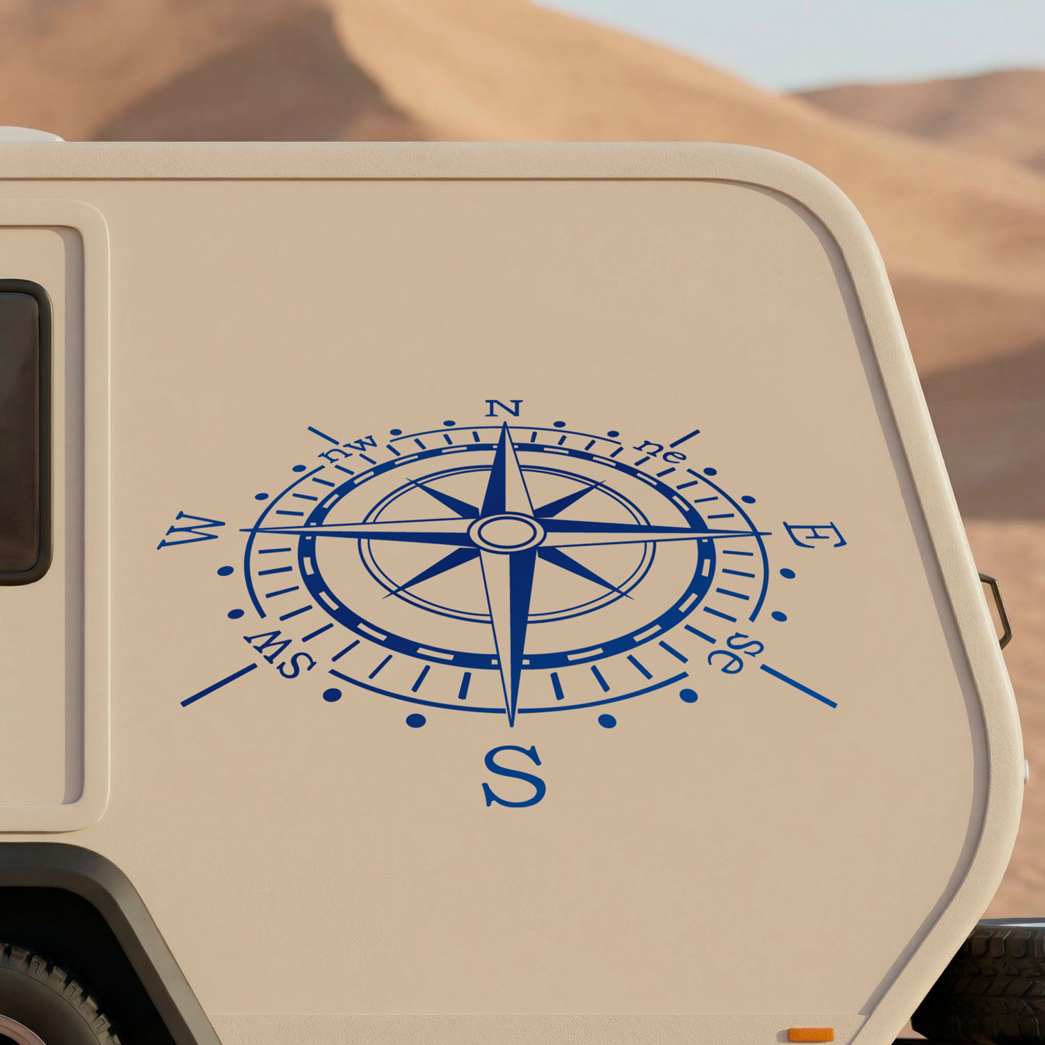 Vinilos autocaravanas: Rosa N&aacute;utica