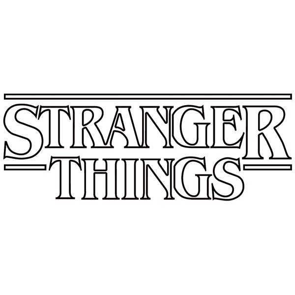 Vinilos Decorativos: Stranger Things