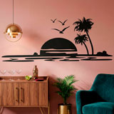 Vinilos Decorativos: Atardecer en el para&iacute;so 15