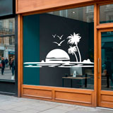 Vinilos Decorativos: Atardecer en el para&iacute;so 7