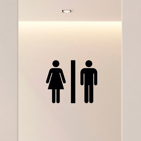 Vinilos Decorativos: Iconos WC