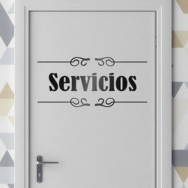 Vinilos Decorativos: Señalización - Servicios