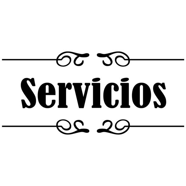 Vinilos Decorativos: Señalización - Servicios