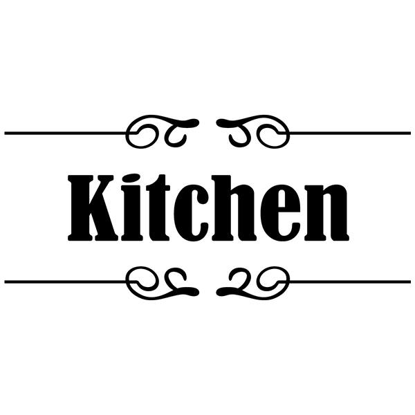 Vinilos Decorativos: Señalización - Kitchen