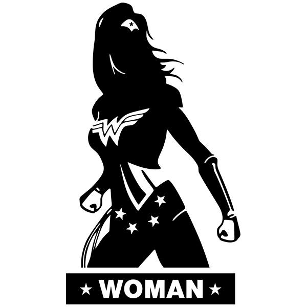 Vinilos Decorativos: WC WonderWoman