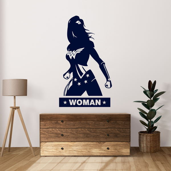 Vinilos Decorativos: WC WonderWoman