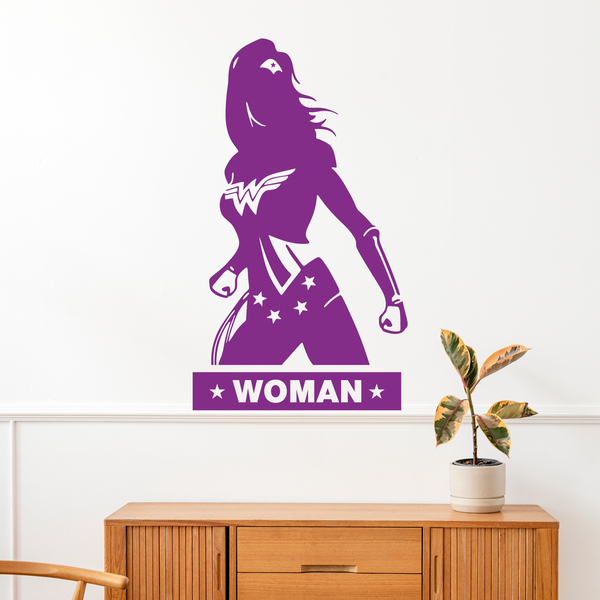 Vinilos Decorativos: WC WonderWoman