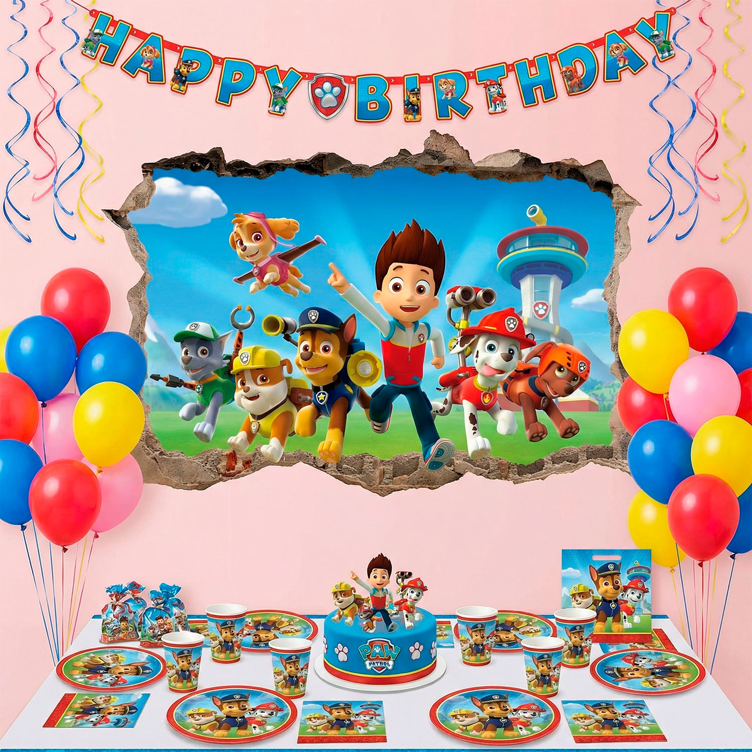 Vinilos Decorativos: Agujero Patrulla Canina