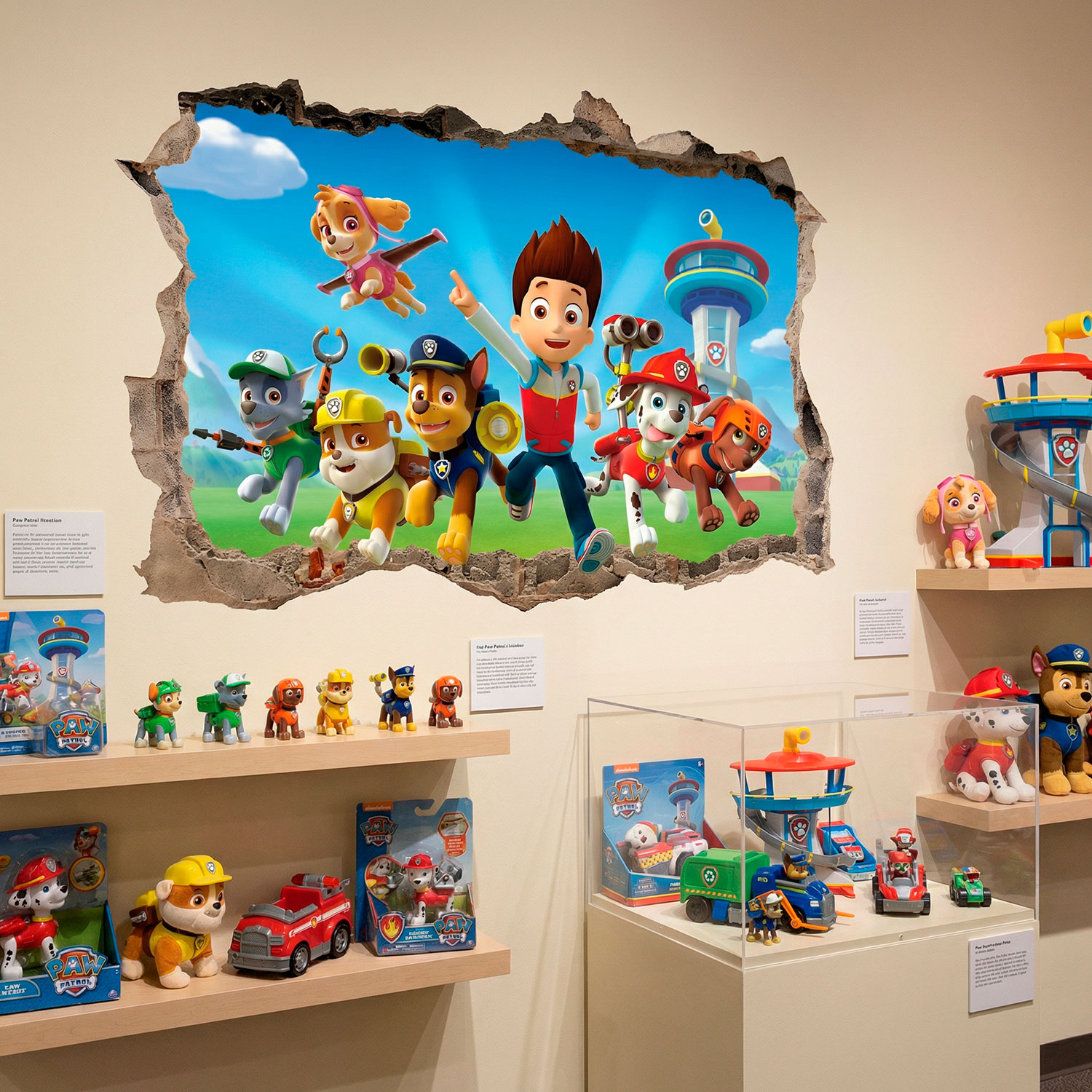 Vinilos Decorativos: Agujero Patrulla Canina