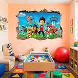 Vinilos Decorativos: Agujero Patrulla Canina 16