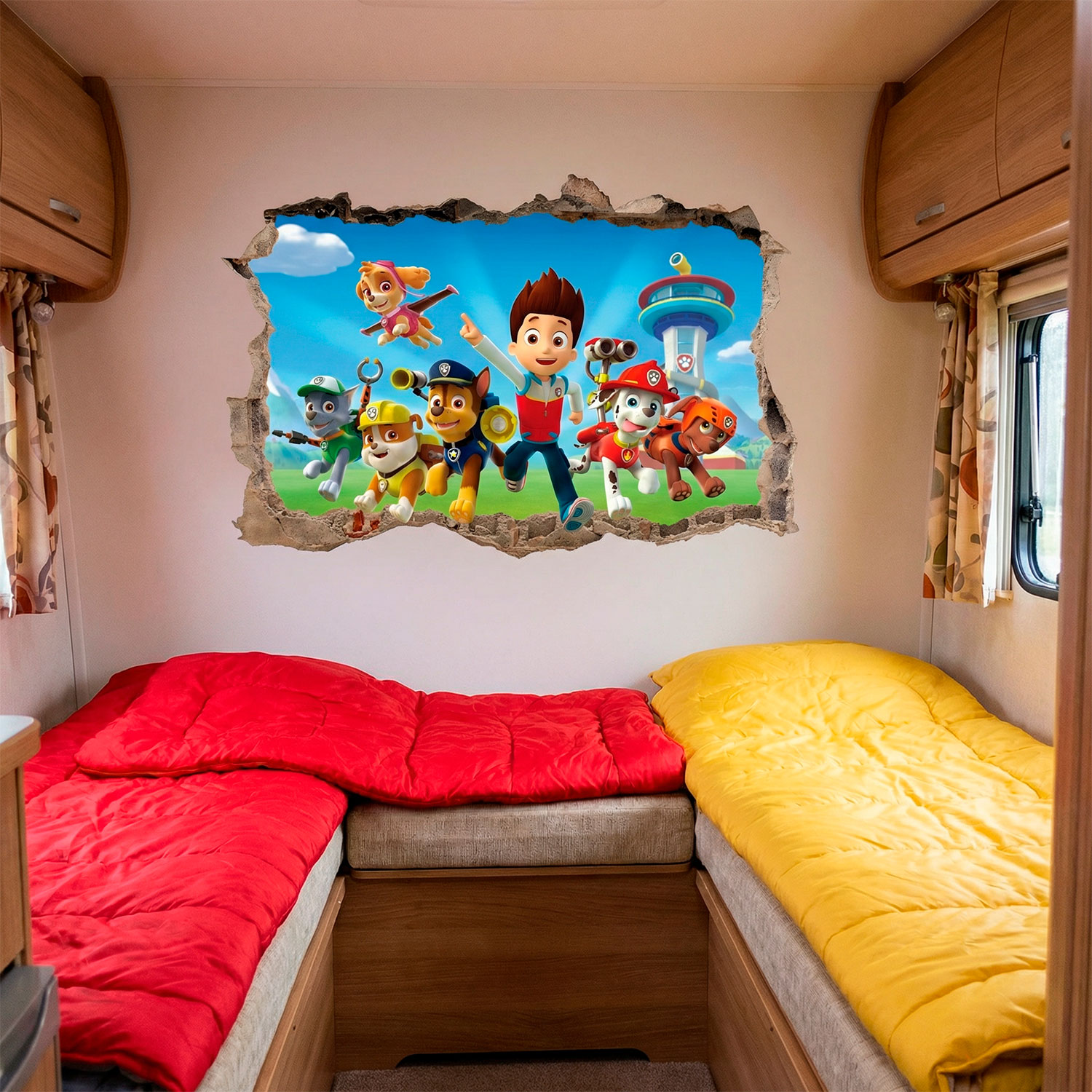 Vinilos Decorativos: Agujero Patrulla Canina