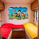 Vinilos Decorativos: Agujero Patrulla Canina 20