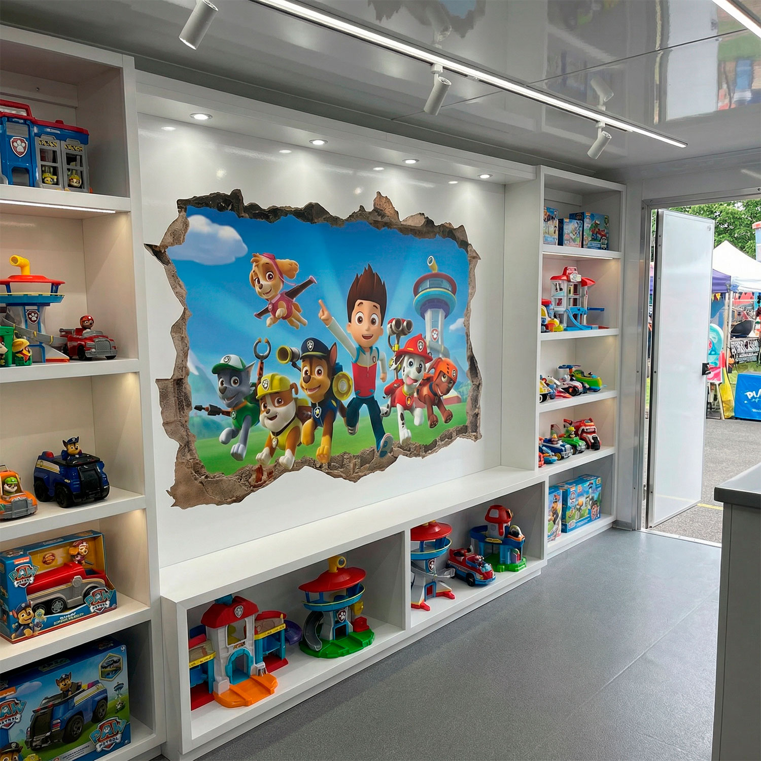 Vinilos Decorativos: Agujero Patrulla Canina