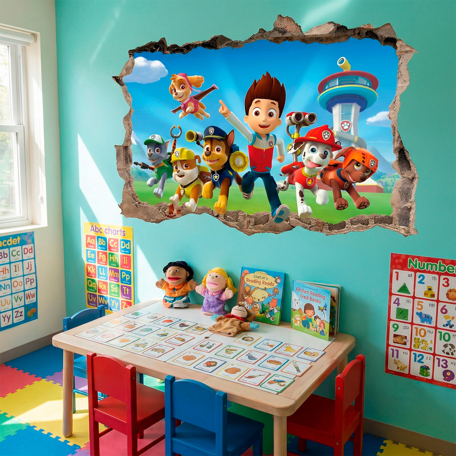 Vinilos Decorativos: Agujero Patrulla Canina