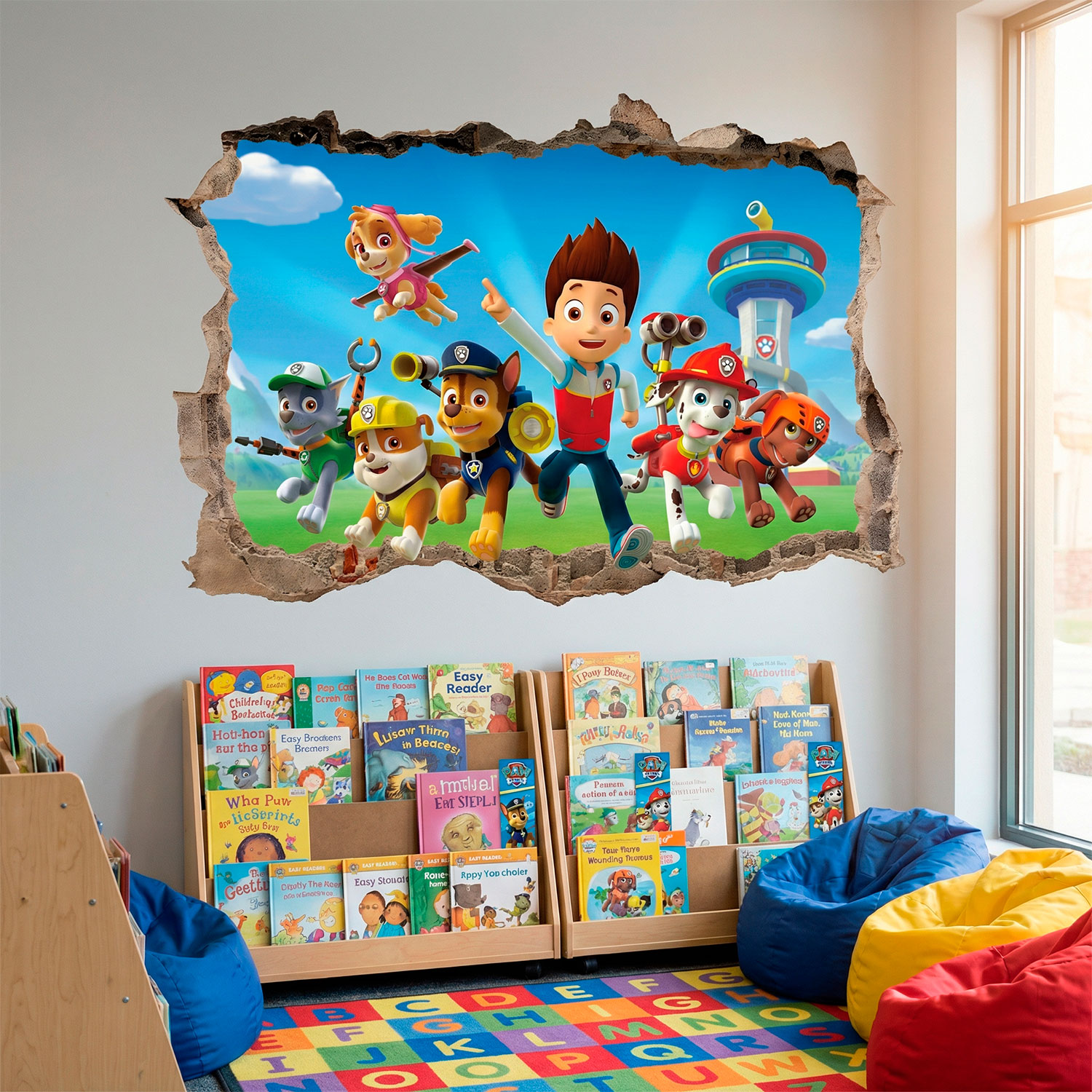 Vinilos Decorativos: Agujero Patrulla Canina