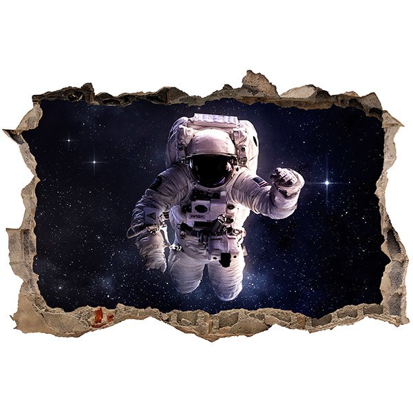 Vinilos Decorativos: Agujero Astronauta