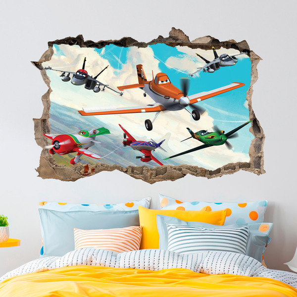 Vinilos Decorativos: Agujero Aviones