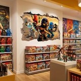 Vinilos Decorativos: Agujero Lego Ninjago 6
