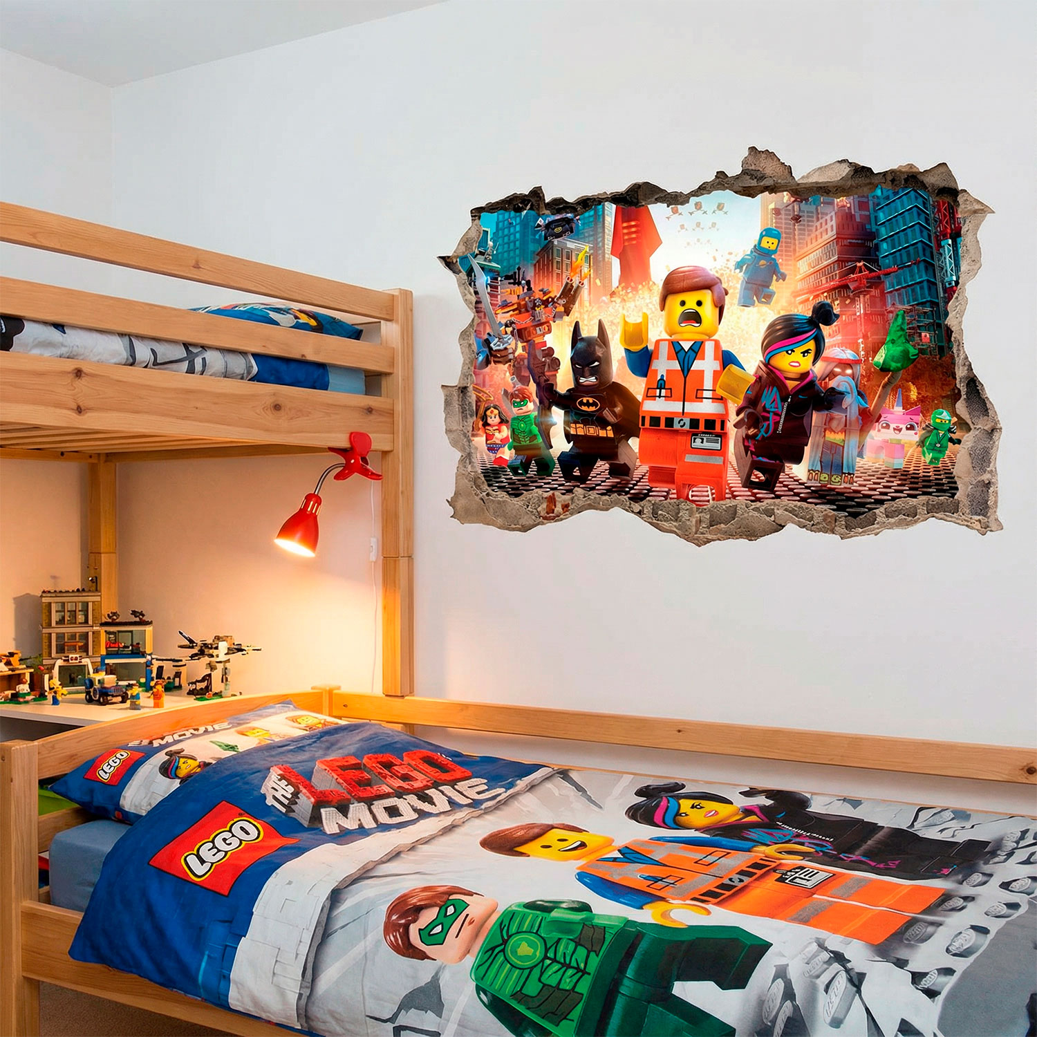 Vinilos Decorativos: Lego, personajes en la ciudad