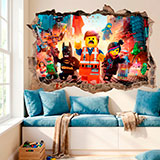 Vinilos Decorativos: Lego, personajes en la ciudad 17