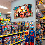 Vinilos Decorativos: Lego, personajes en la ciudad 7