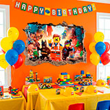 Vinilos Decorativos: Lego, personajes en la ciudad 8