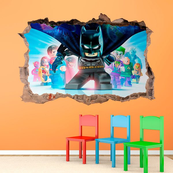 Vinilos Decorativos: Lego, Batman capa