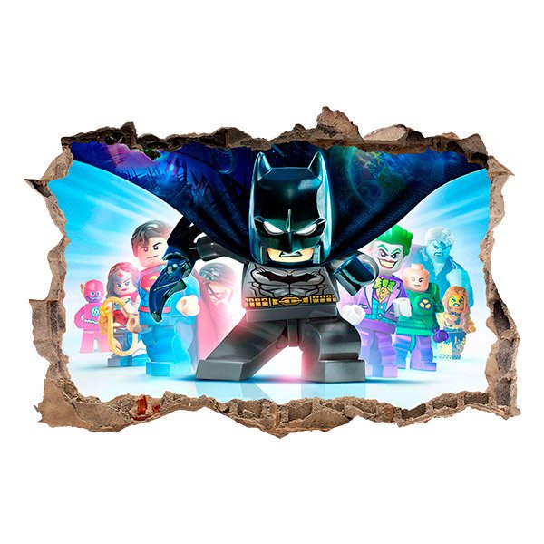 Vinilos Decorativos: Lego, Batman capa