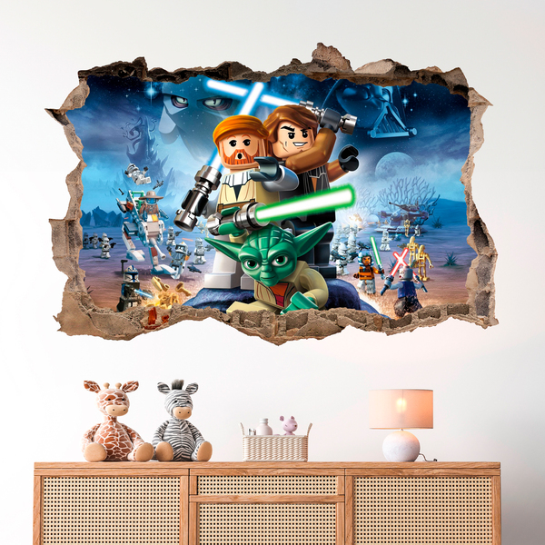 Vinilos Decorativos: Lego, Star wars personajes
