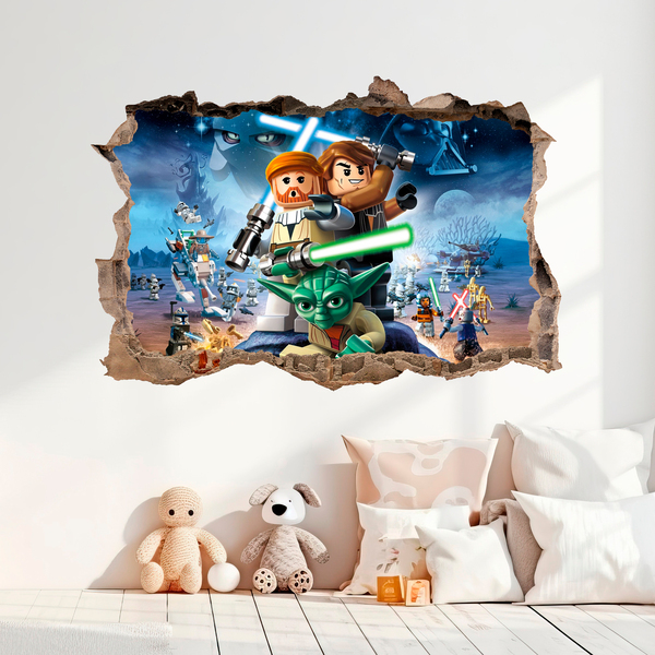 Vinilos Decorativos: Lego, Star wars personajes