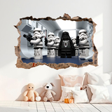 Vinilos Decorativos: Lego, Star Wars Darth Vader 5