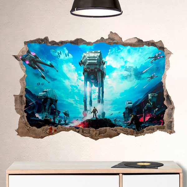 Vinilos Decorativos: Batalla de Hoth