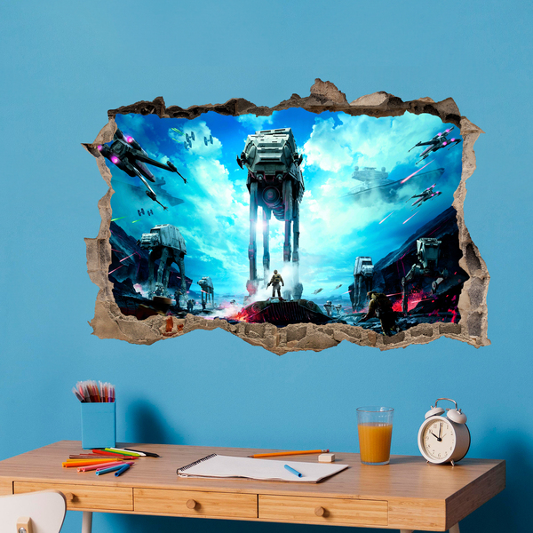 Vinilos Decorativos: Batalla de Hoth