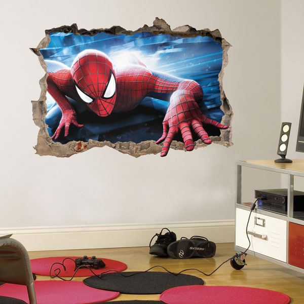 Vinilos Decorativos: Spiderman en Acción