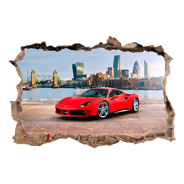Vinilos Decorativos: Ferrari en Londres