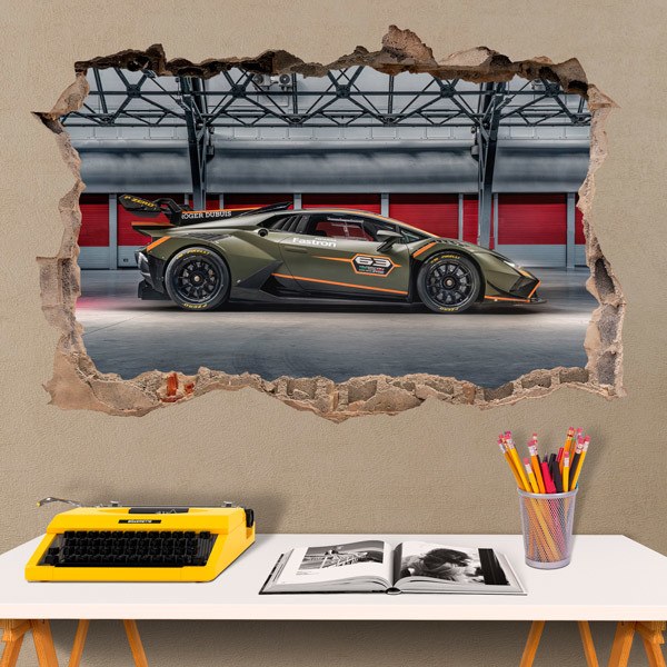 Vinilos Decorativos: Lamborghini de Competición