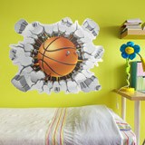 Vinilos Decorativos: Balón de Baloncesto 3