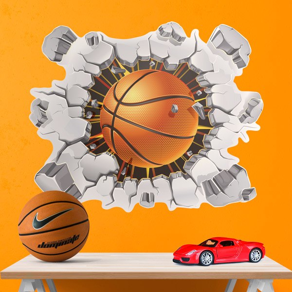 Vinilos Decorativos: Balón de Baloncesto