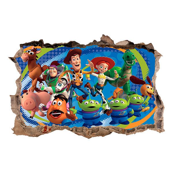 Vinilos Decorativos: Agujero Toy Story