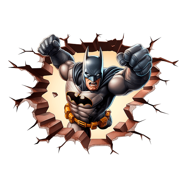 Vinilos Decorativos: Batman en acción