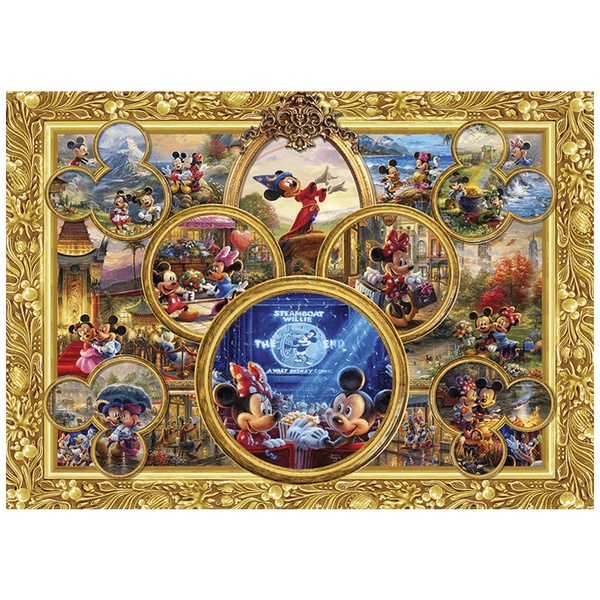 Vinilos Infantiles: Cuadro ornamental Mickey y Minnie Recuerdos Disney