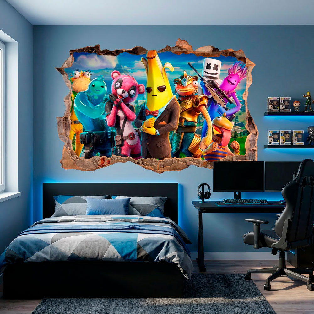 Agujero de Muro H&eacute;roes de Fortnite 2