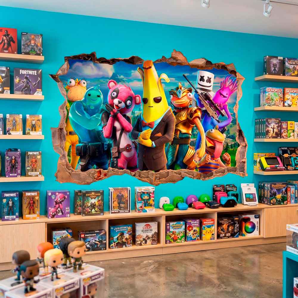 Agujero de Muro H&eacute;roes de Fortnite 12