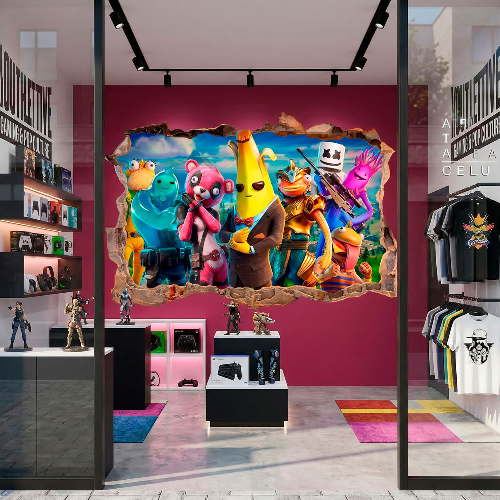 Agujero de Muro H&eacute;roes de Fortnite 15