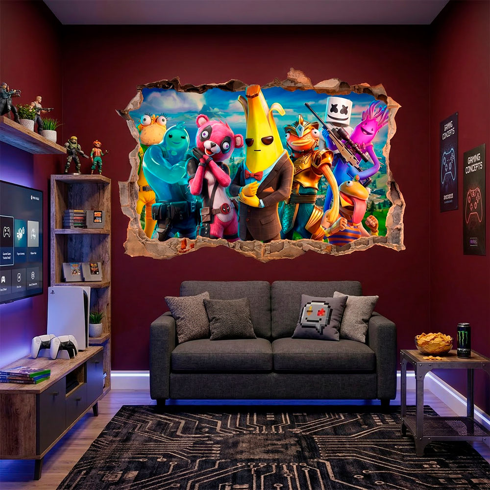 Agujero de Muro H&eacute;roes de Fortnite 6